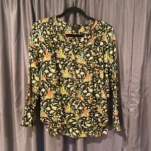 J. Crew EUC floral blouse size 2